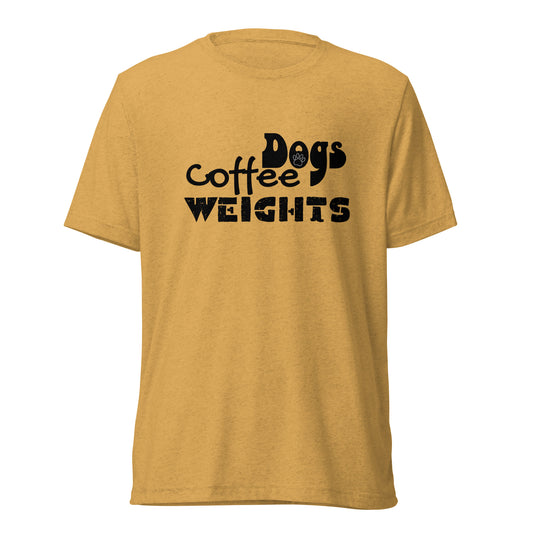 Dogs Coffee Weights - Short sleeve t-shirt