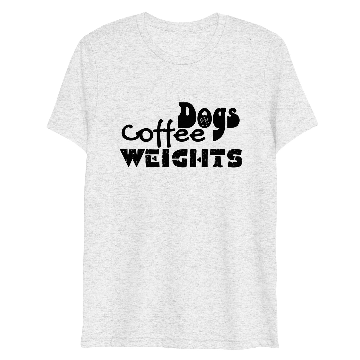Dogs Coffee Weights - Short sleeve t-shirt