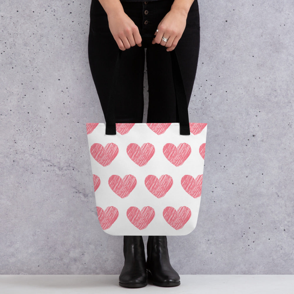 Hearts - Tote bag