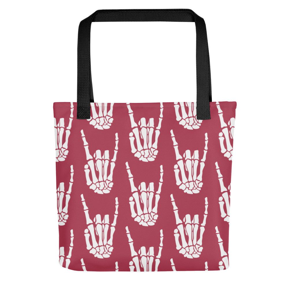 Rock On (pink) - Tote bag