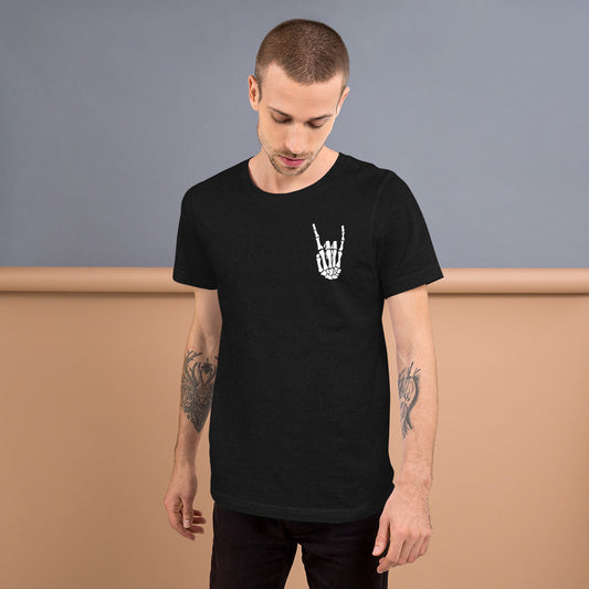 Rock On (white print) - Unisex t-shirt